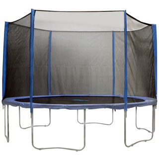 14 foot 6 pole Trampoline Enclosure Net For 14 foot Round Frame