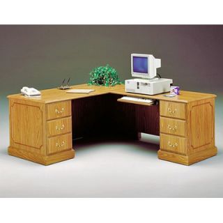 High Point Furniture Wyndham Executive L Shaped Workstation WY_722 and WY_651