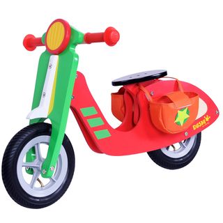 Dushi 2 Wheel Wooden Walking Boys Scooter