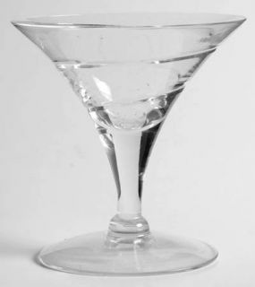 Cambridge Rondo (Stem #7966) Liquor Cocktail   Stem #7966,Swirl Cut,Thin Round B