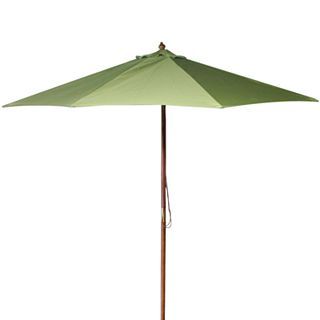 9 Round Wood Umbrella