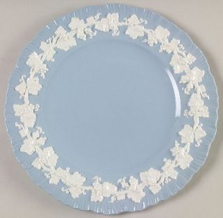 Wedgwood Cream Color On Lavender (Shell Edge) Dinner Plate, Fine China Dinnerwar