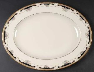 Lenox China Hartwell House 15 Oval Serving Platter, Fine China Dinnerware   Amb