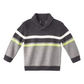 Genuine Kids from OshKosh Infant Toddler Boys Stripe Sweater   Gray 24 M