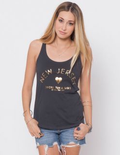 Shore Thing Womens Tank Washed Black In Sizes Small For Women 663015821