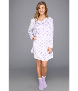 Karen Neuburger Holiday Novelty Microfleece Nightshirt Socks Womens Pajama (Pink)
