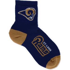 St. Louis Rams For Bare Feet Ankle TC 501 Med Sock