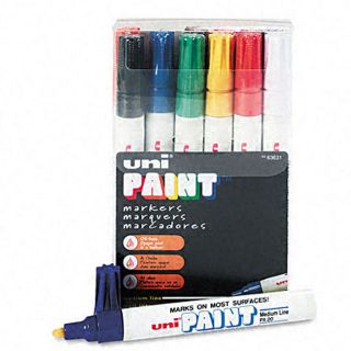 Uni paint Oil based Paint Marker (pack Of 12)