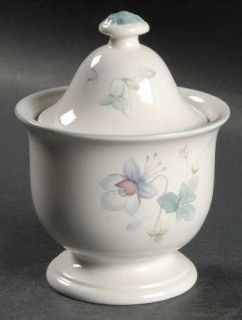 Mikasa Blue Garden Sugar Bowl & Lid, Fine China Dinnerware   Lyric Line,Lavender