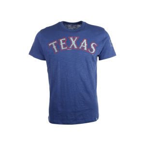 Texas Rangers 47 Brand MLB Scrum Wordmark T Shirt