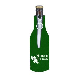 North Texas Mean Green Bottle Coozie