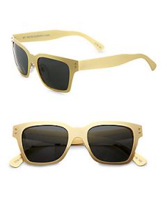 Super by Retrosuperfuture Metal America Oro Sunglasses   Gold