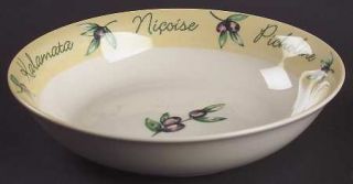 Johnson Brothers Olives De Provence Coupe Soup Bowl, Fine China Dinnerware   Yel