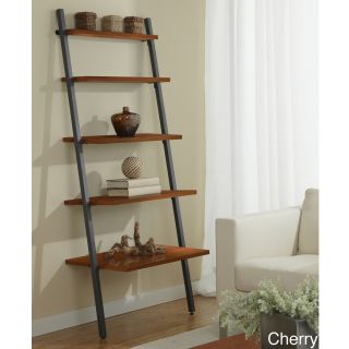30 inch Tiered 5 shelf Ladder Bookcase By Jesper Office