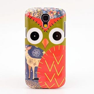 Deer Owl Pattern Hard Back Cover Case for Samsung Galaxy S4 Mini I9190