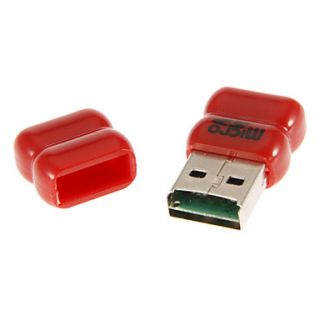 Mini USB Memory Card Reader (Yellow/Blue/White/Red)