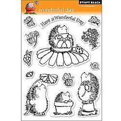 Penny Wonderful Day Clear Stamps