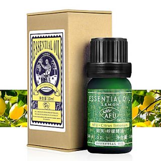 10ML Lemon Pure Essential Oil Whitening Anti Inflammation Balance Oil Secretion Regulate Endocrine