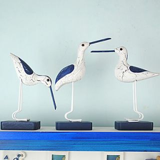 5.75H Modern Style Bird Collectibles(3 PCS)