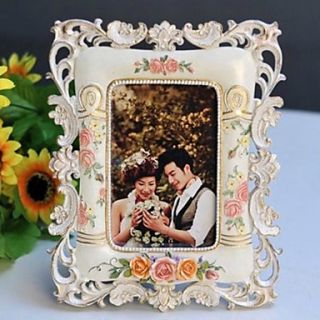7H Country Style Hollow Out Polyresin Picture Frame