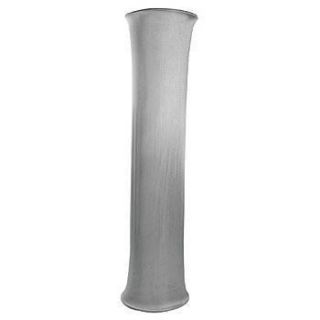 Silver Modern Luminescent Column Fabric Slip