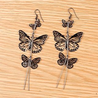 Women Beautiful Butterfly Pendant Earrings