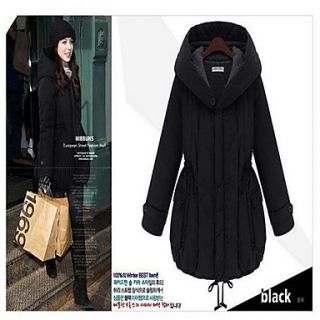 New Arrival Womens Hooded Cotton Padded Coat Warm Outerwear