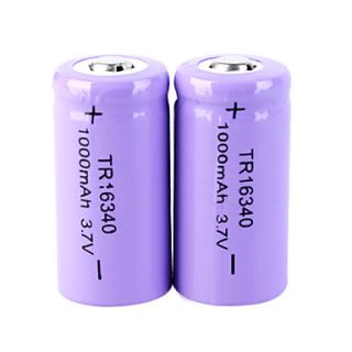 16340 Rechargeable Lion Battery