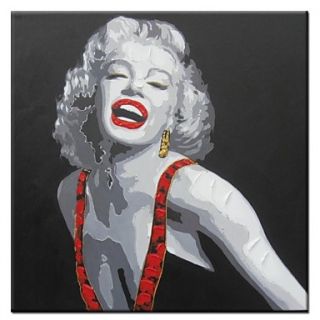 Hand Painted Oil Painting People Forever Marilyn 04