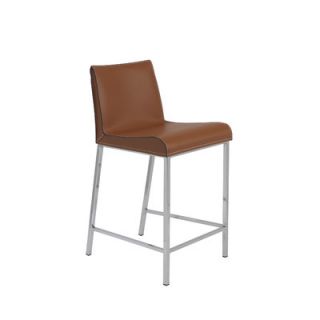 Eurostyle Cam 24 Bar Stool 05202 Seat Color Cognac