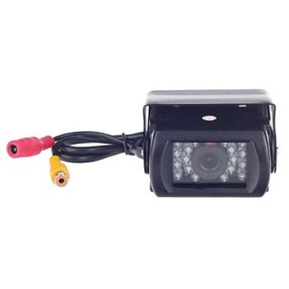 120 Wide Angle Rear View Camera Universal Waterproof Wired CMOS with 18 IR LED Night Vision