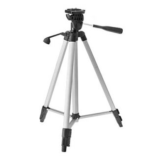 WEIFENG WT 330A 3 Section Camera Tripod (SilverBlack)