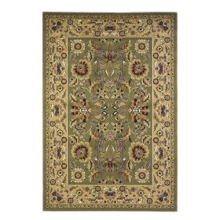 KAS Rugs Cambridge 730 Kashan Area Rug Ivory / Red   CAM730333X411, 3.25 x 4.92