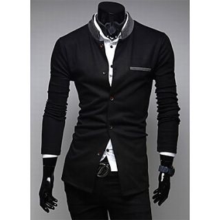 Mens Stand Collar Jacket