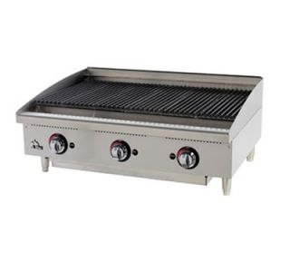 Star Manufacturing 15 Charbroiler   Adjustable Manual Controls, NG