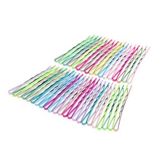 20Pcs Steel Colorful Hair Pins(Color Random)