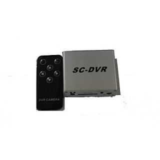 SC DVR 1 CH 5 Mode Recording Mini DVR w/ Remote Controller (PAL / NTSC)
