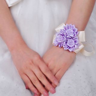 Nice Satin Wedding/Party Bridal Wrist Flower(More Colors)