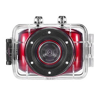 HD720P F5R Mini Action Camcorder (Red)