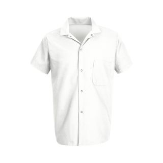 Chef Designs Short Sleeve Cook Shirt Big and Tall, White