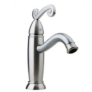 Classic Nickel Brushed Finish Bathroom Sink Faucet