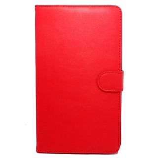 Ultrathin Protective PU Leather Case w/ Sleep Function for Google Nexus 7 II   Red