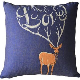 Blue Love Baby Decorative Pillow Cover