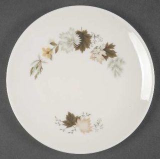 Royal Doulton Westwood Bread & Butter Plate, Fine China Dinnerware   Brown&Gray