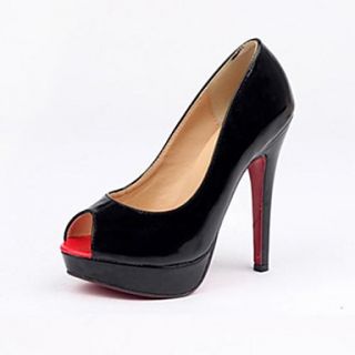 Patent Leather Womens Stiletto Heel Pumps with Patry Shoes(More Colors)