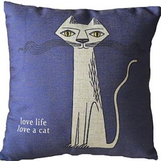 Love Cats Decorative Pillow Cover