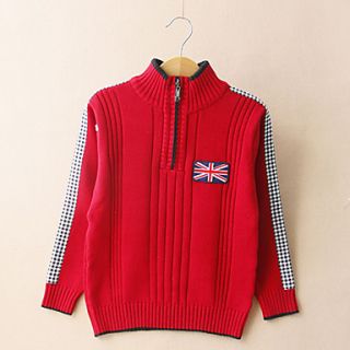 Boys Casural Personality Zipper Sweaters