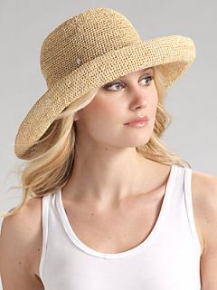 Helen Kaminski Packable Sun Hat   Natural
