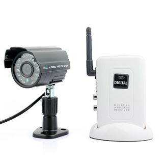Wireless Surveillance Infrared Camera with Receiver System