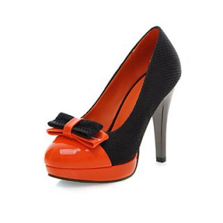 Patent Leather Womens Stiletto Heel Platform Pumps/Heels Shoes(More Colors)